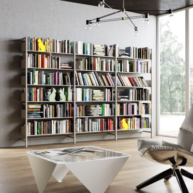 Libreria a muro Mikai